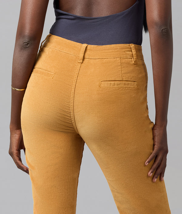 Lola Jeans ALICE-SC High Rise Flare Cord Suncloud