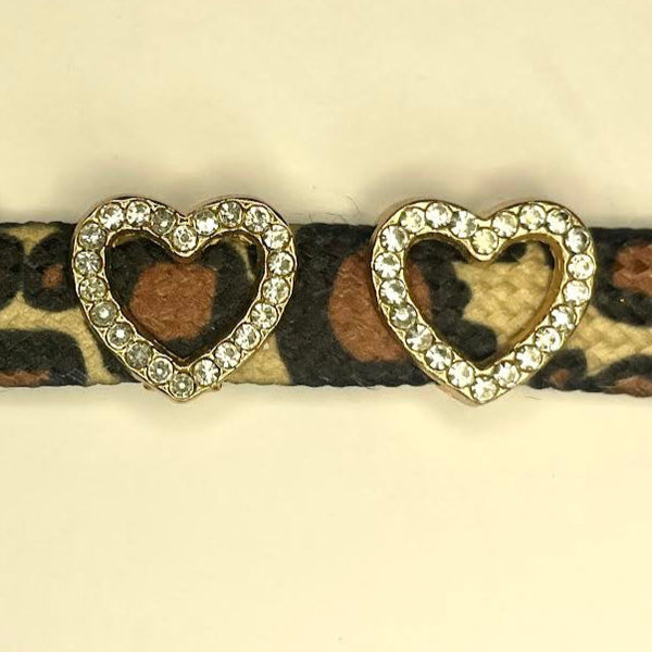 lola ramona Cute Heart Bead with Horizontal Opening