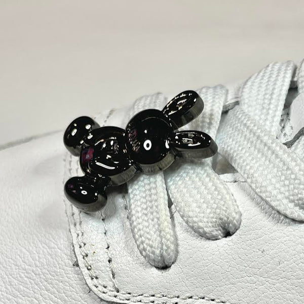 lola ramona Black Shiny Bunny Charm