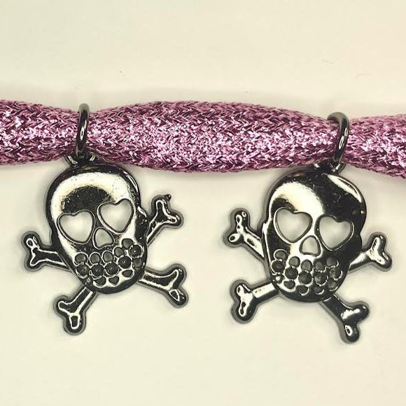 lola ramona Black Skull Charm