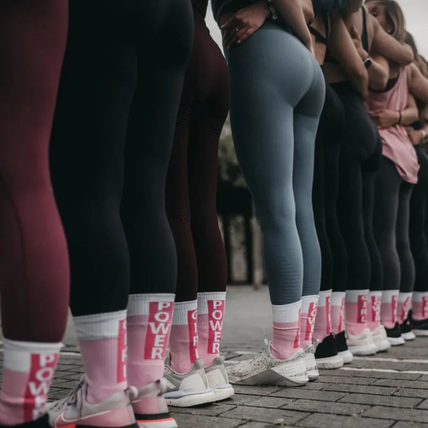 Lola Ramona Girl Power Pink - Sport Socks