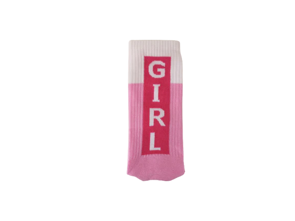 Lola Ramona Girl Power Pink - Sport Socks