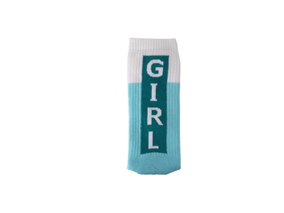 Lola Ramona Girl Power Turquoise - Sport Socks