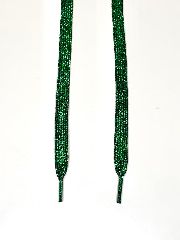 Lola Ramona Glitter Green Laces