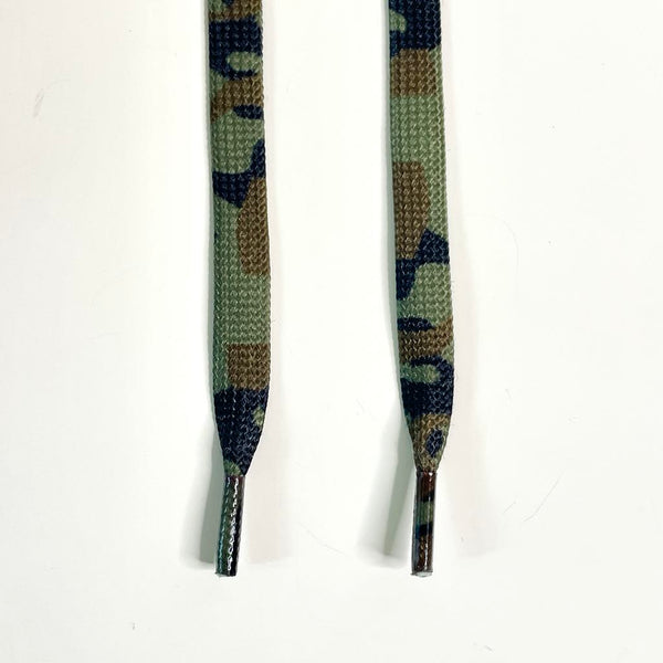 Lola Ramona Green Camouflage Laces
