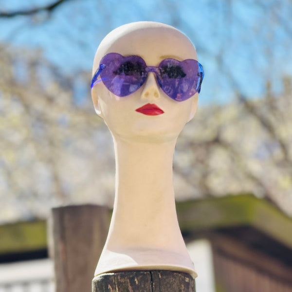 lola ramona Heart Shades - Purple