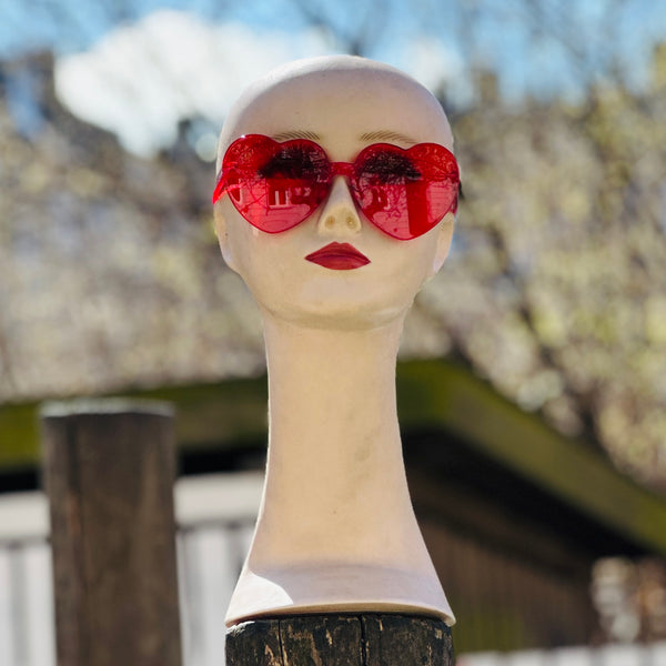 lola ramona Heart Shades - Red