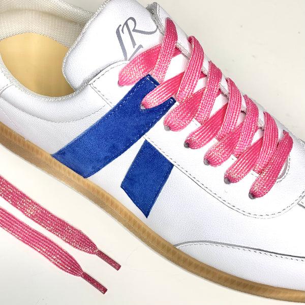 lola ramona Hot Pink Glitter Laces