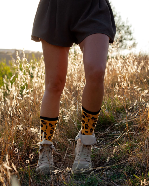 Lola Ramona Leopard - Sport Socks