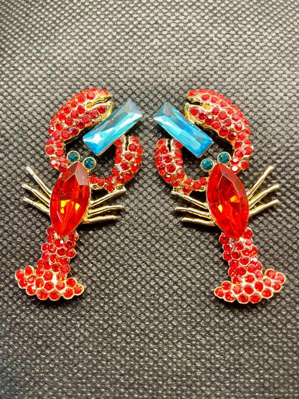 Lola Ramona Lobster Earrings
