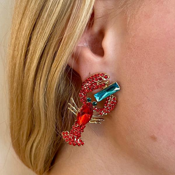 lola ramona Lobster Earrings