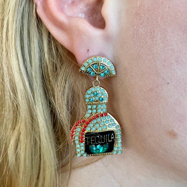 lola ramona Minty Tequila Earrings