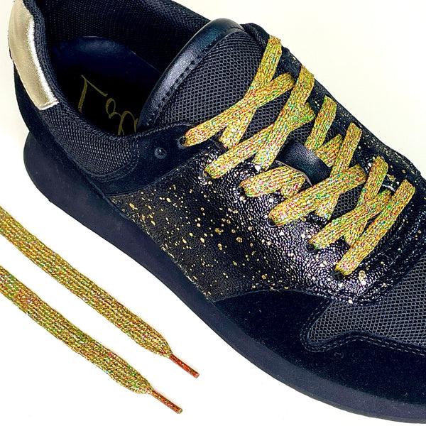lola ramona Multi Glitter Laces