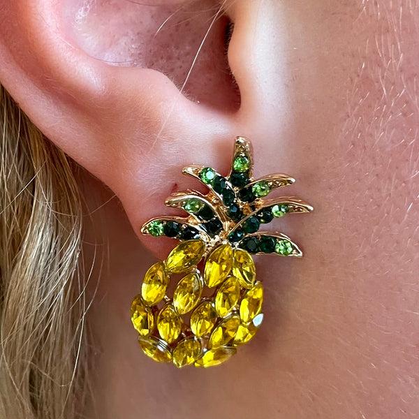 lola ramona Pineapple Earrings