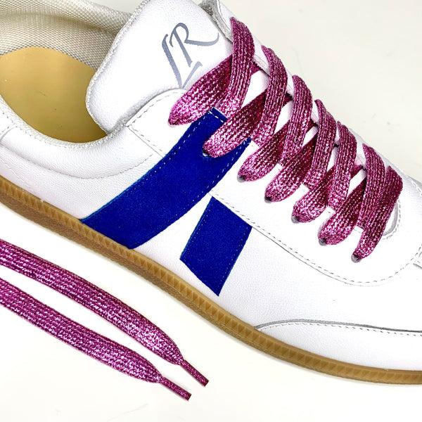 lola ramona Pink Glitter Laces