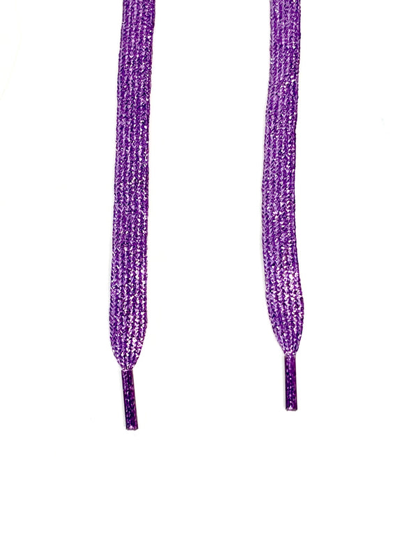 Lola Ramona Purple Glitter Laces
