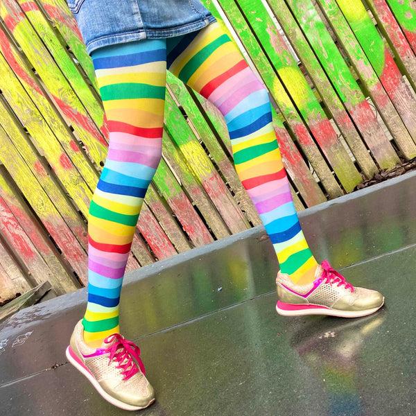 Lola Ramona Rainbow Panorama Tights By Margot