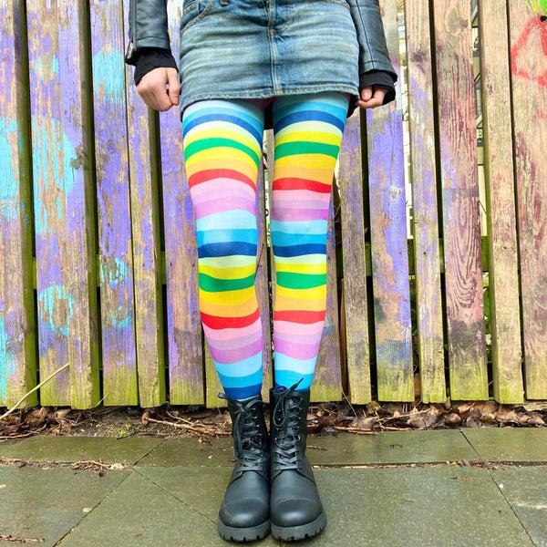 Lola Ramona Rainbow Panorama Tights By Margot