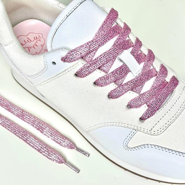 lola ramona Rosa Silver Glitter Laces