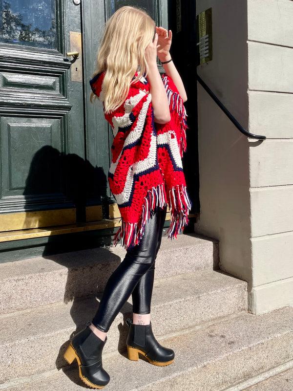 Lola Ramona Sanita Wood-Penny Chunk Boot Black