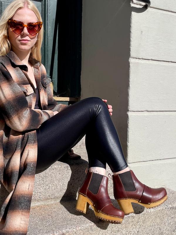 Lola Ramona Sanita Wood-Penny Chunk Boot Brown