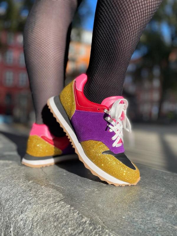 lola ramona SERENA Multi With Gold Glitter