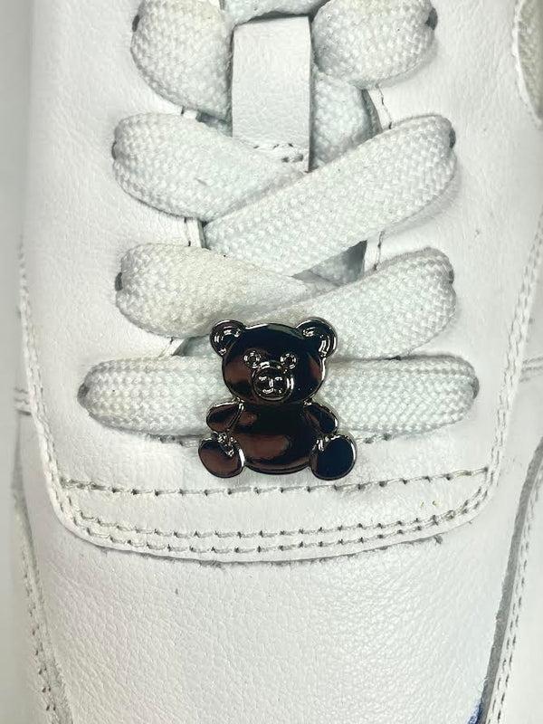 Lola Ramona Silver Cuddly Bear Charm