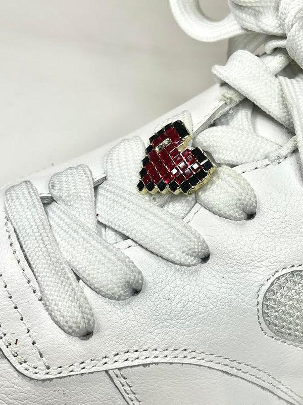 Lola Ramona Sparkly Pixelated Heart