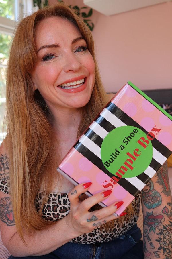 lola ramona VEGAN Sample Box - Mix & Match - Design your sneakers - Anywhere Anytime