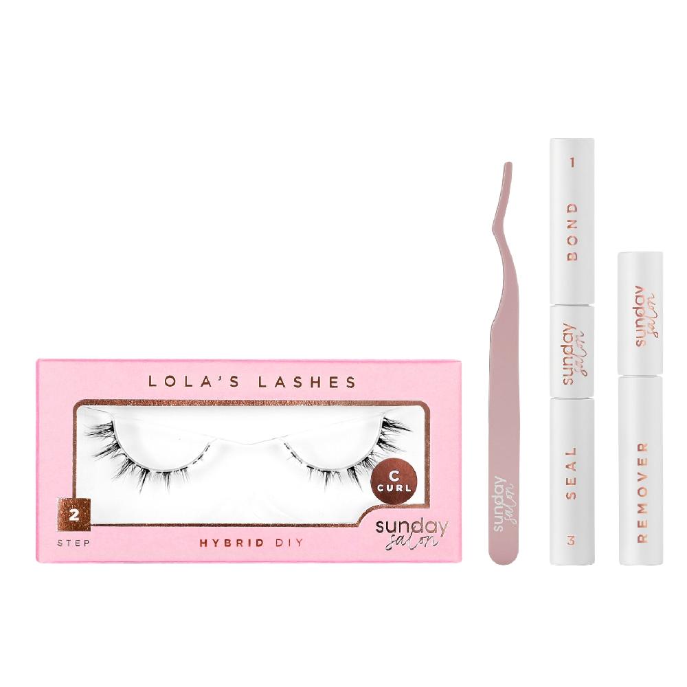 lolas lashes Cat-Eye Hybrid DIY Lash Extensions Starter Set