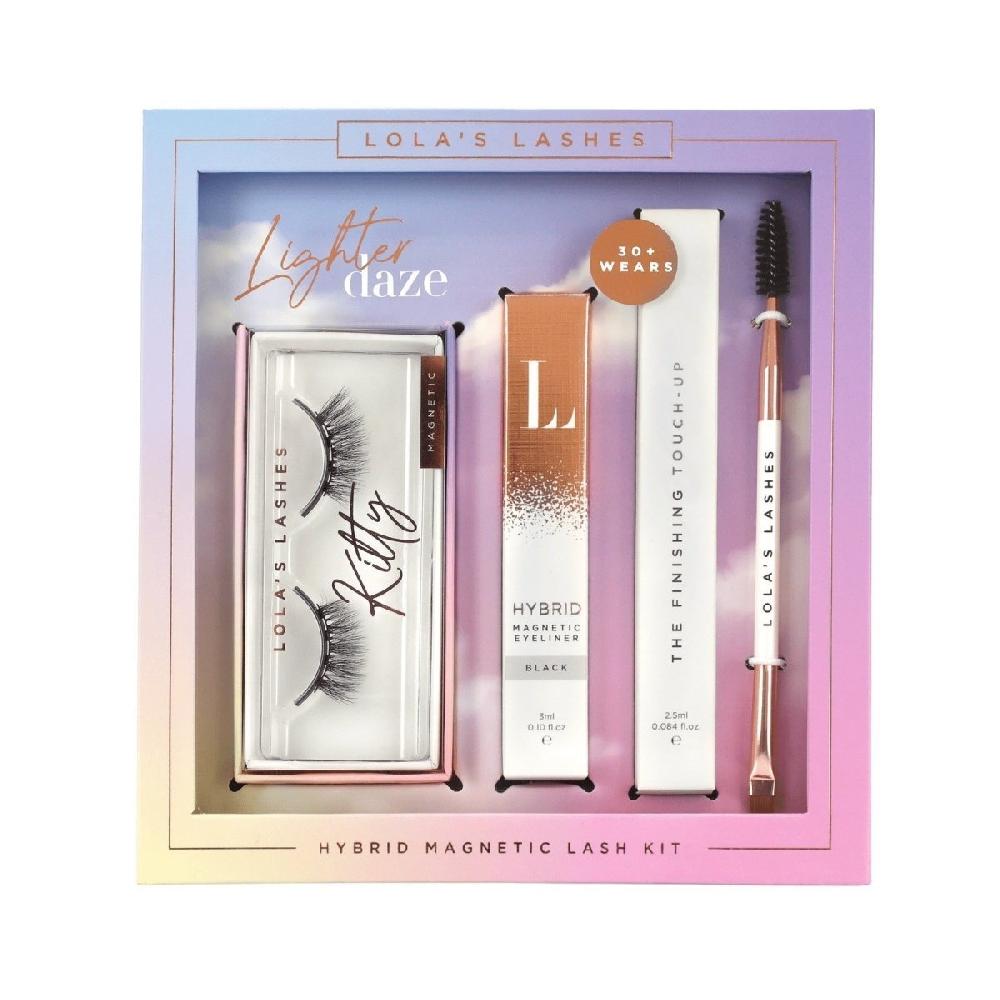 lolas lashes Kitty Hybrid+ Magnetic Lash Starter Set