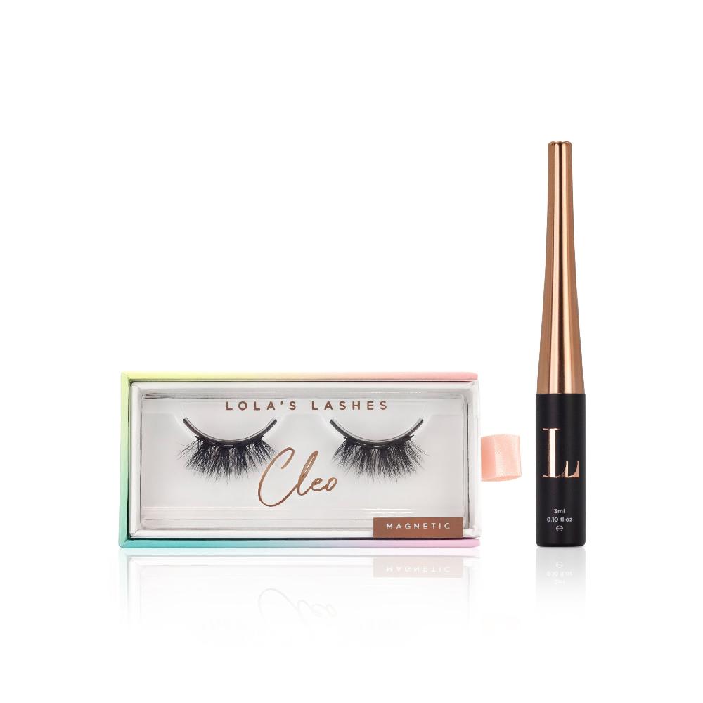 Lolas Lashes Cleo Hybrid+ Magnetic Lash Starter Set