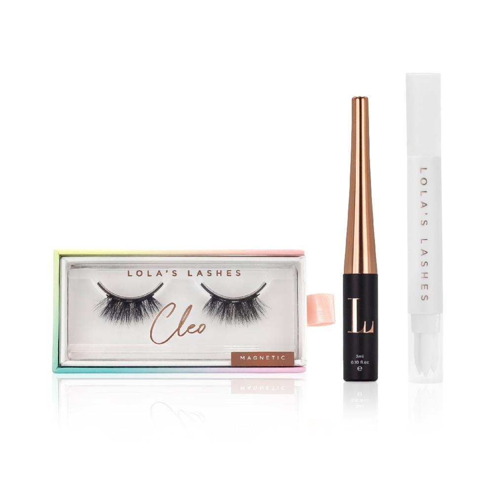 lolas lashes Cleo Hybrid+ Magnetic Lash Starter Set
