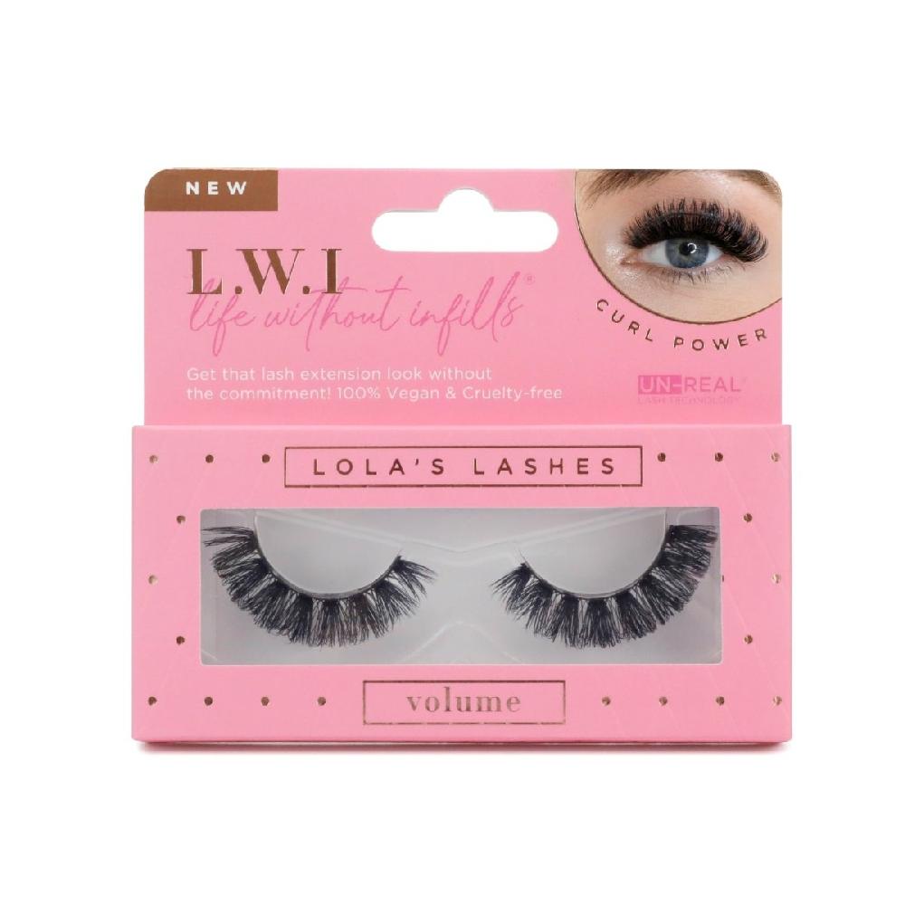 lolas lashes L.W.I Curl Power Russian Strip Lashes