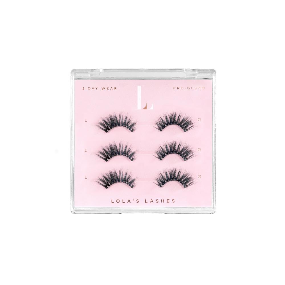 lolas lashes Pre-Glued Half Lashes