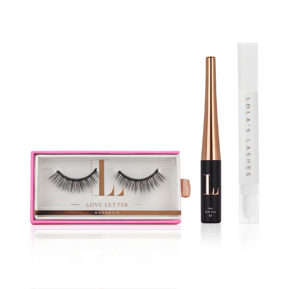 lolas lashes Love Letter Hybrid+ Magnetic Lash Starter Set