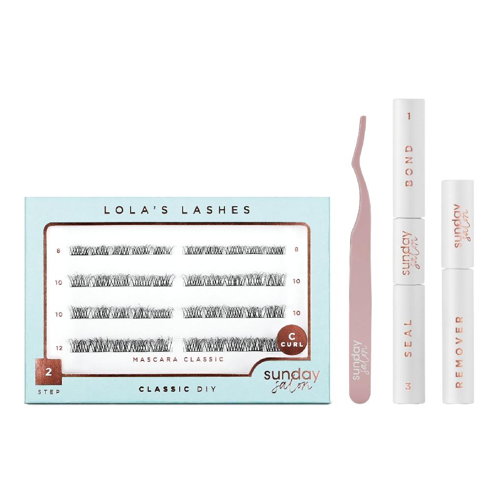 lolas lashes Mascara Classic DIY Lash Extensions Starter Set