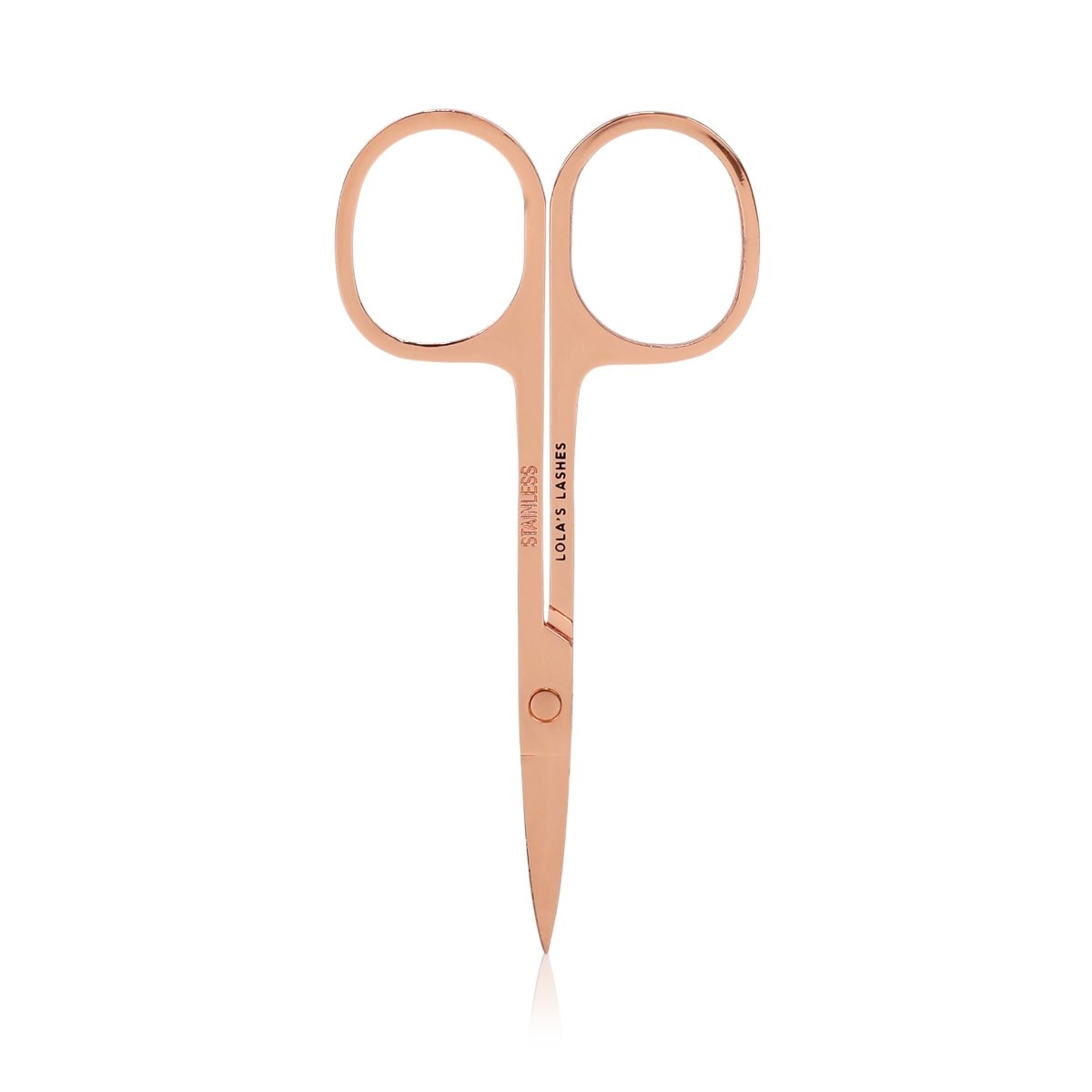 lolas lashes Rose Gold Precision Lash & Brow Scissors