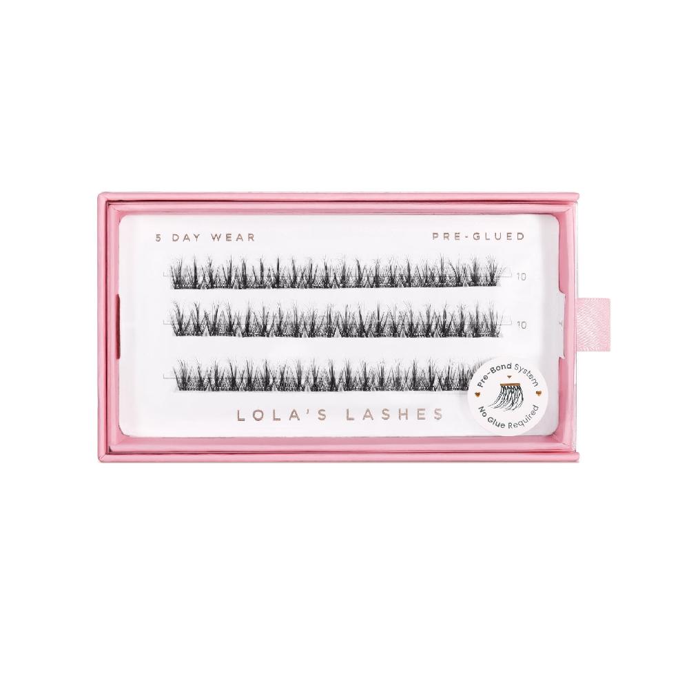 lolas lashes Soft Definition Single Length Pre-Glued Lashes