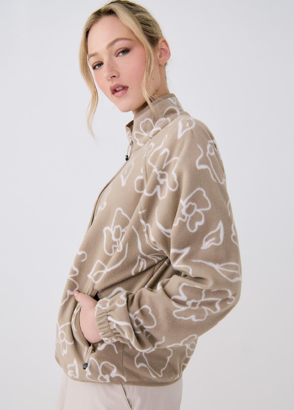 lole Aura Zipped Sweater