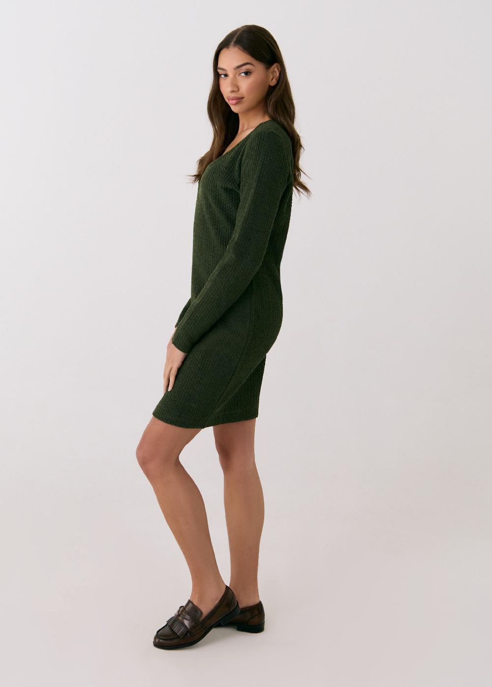 lole Clover Long-Sleeved Dress