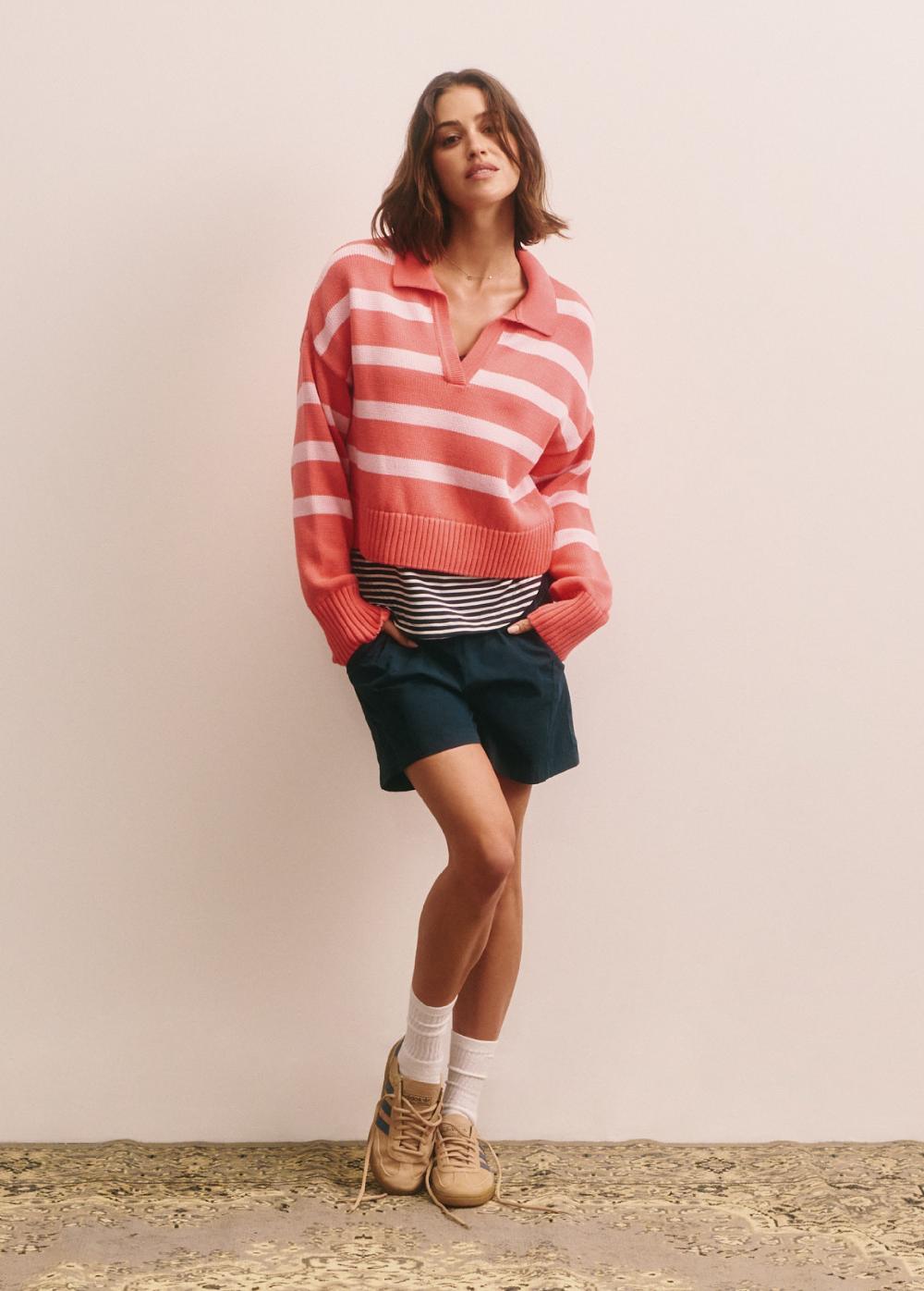 lole Club Polo Sweater