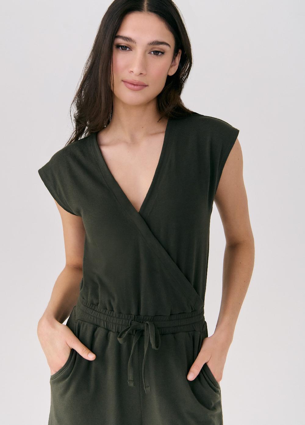 Lole Effortless Wrap Jumpsuit
