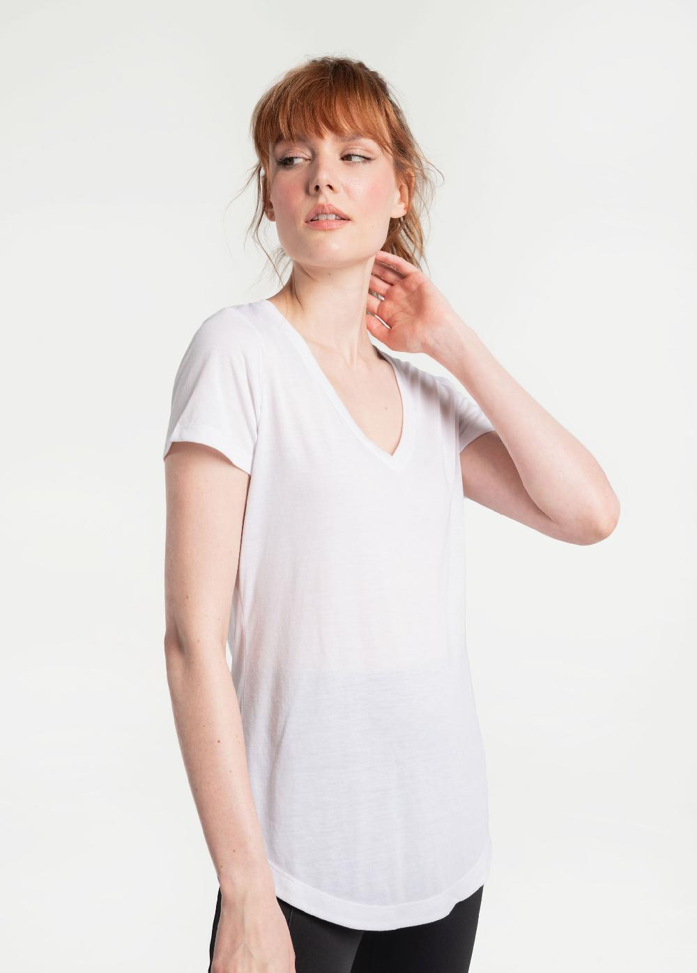 lole Everyday V-Neck Short Sleeve