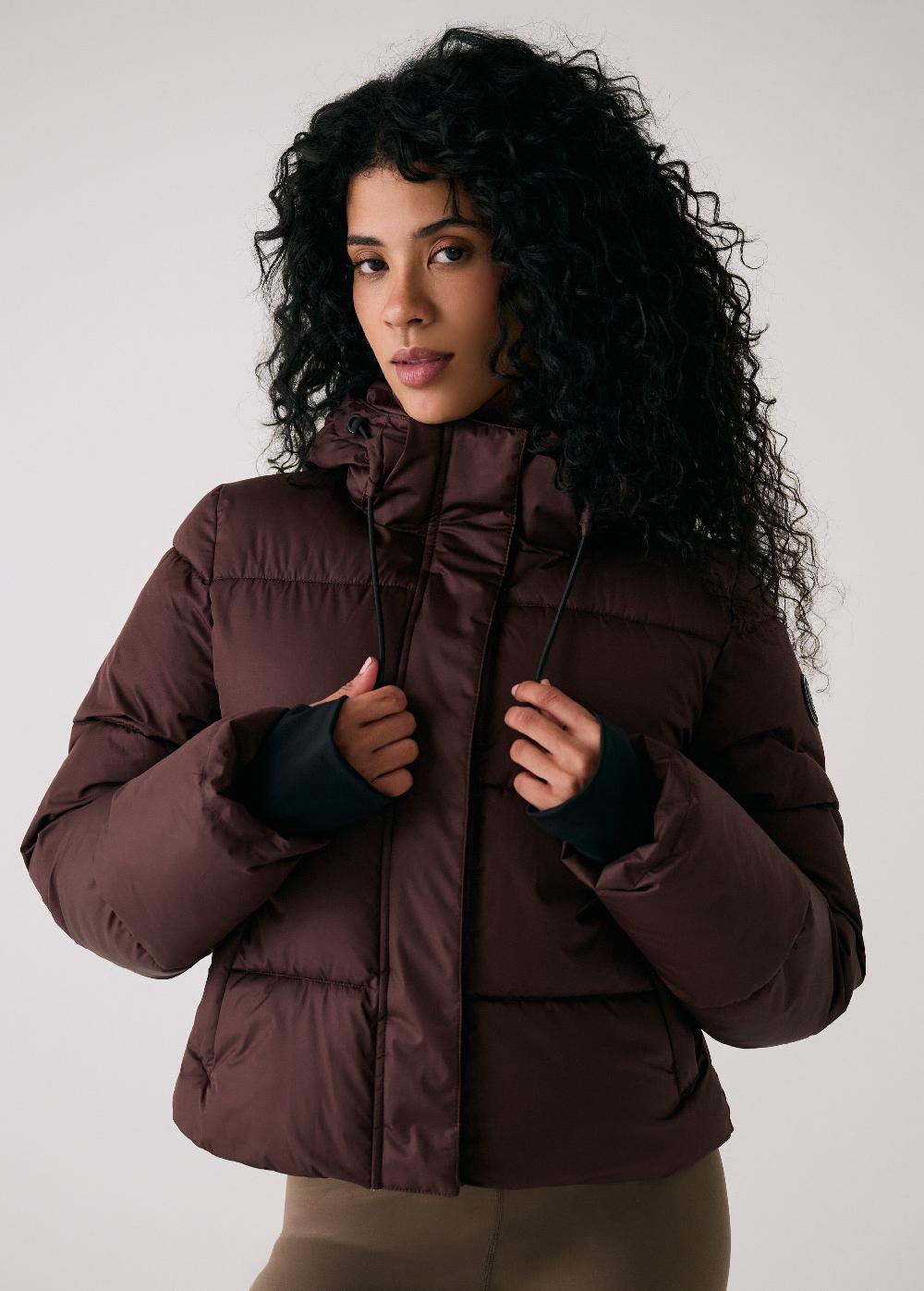 Lole London Cropped Puffer