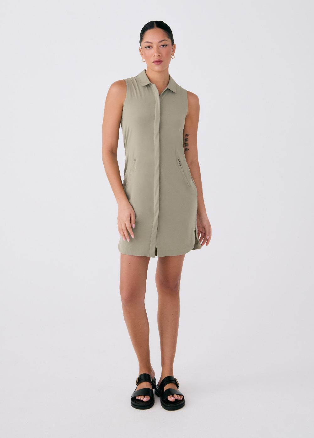 Lole Olivie Shirt Dress