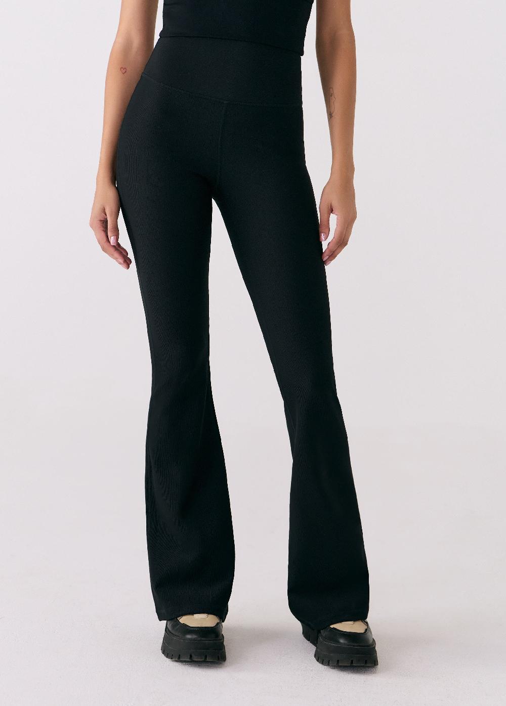 Lole Sculpt Rib Flare Leggings
