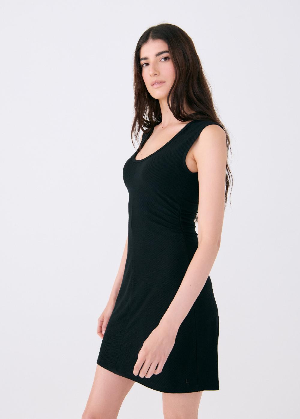 Lole Traverse Ruched Short Sleeve Dress