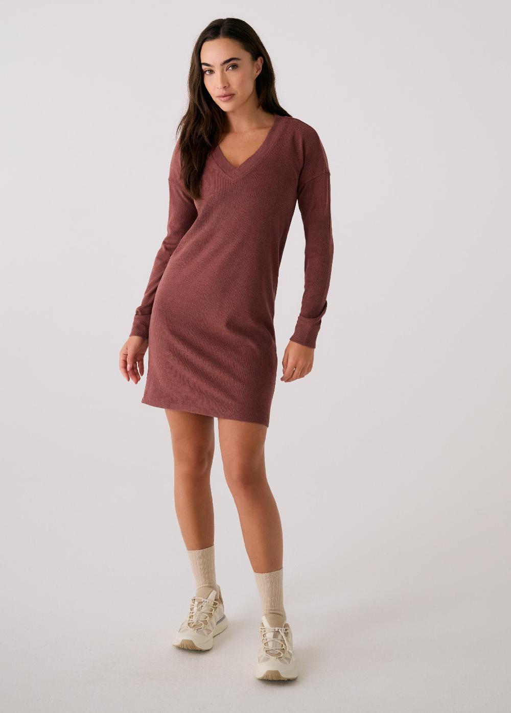 lole Traverse V-Neck Dress