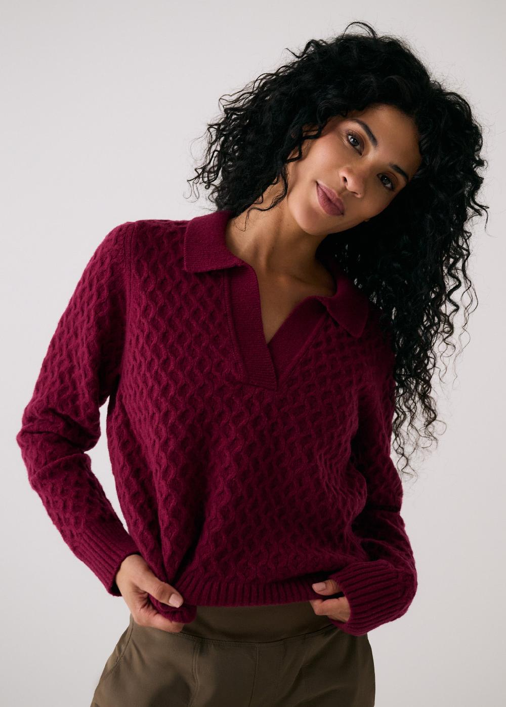 lole Verdun Polo Sweater